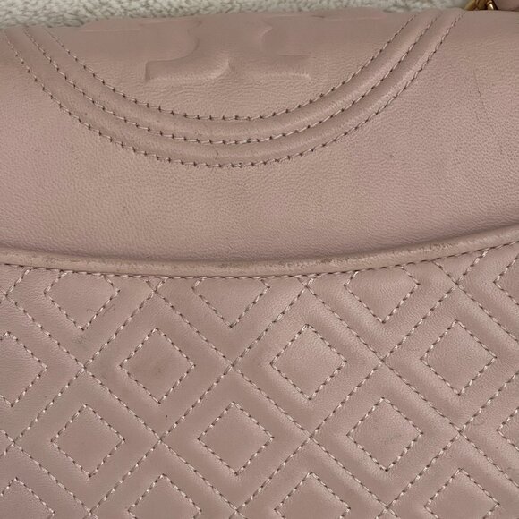 Tory Burch Fleming Convertible Shoulder Bag Shell Pink - Picture 6 of 16